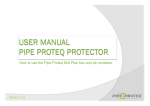 User Manual Pipe Proteq Protector v1.0