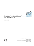 CE User Manual SmartBar™ & SmartModule™