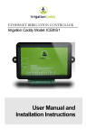 User Manual and Installation Instructions