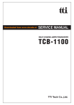 Service Manual TTI TCB-1100 (www.cbradio.nl)