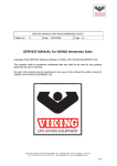 SERVICE MANUAL for VIKING Immersion Suits