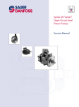 Series 45 Frame F Open Circuit Axial Piston Pumps Service Manual