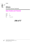 Athena User Guide and Tutorial