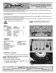 Z7101 Installation and Owners Manual