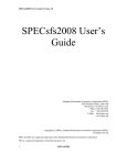 SPECsfs2008 User's Guide