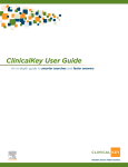 ClinicalKey User Guide