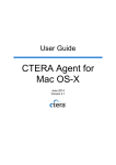 CTERA Agent User Guide for Mac