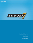 Eudora® Email 7.1 User Guide for Windows