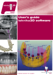 User's guide teknika3D software