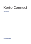 User Guide - Kerio Connect