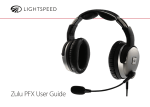 Zulu PFX User Guide - Lightspeed Aviation