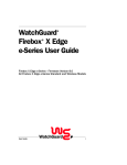 WatchGuard Firebox X Edge e