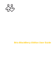 Bria BlackBerry Edition User Guide 1.1.0
