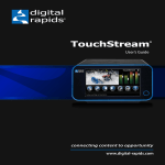 TouchStream User's Guide