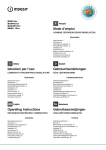 Istruzioni per l'uso Operating Instructions Mode d'emploi