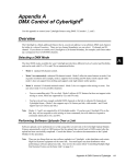 Appendix A (Cyberlight User Manual v2.0)