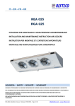 REA-RGA Installation manual