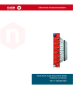 A1523 A1524 A1526 AG523 AG524 AG526 HV Boards User Manual