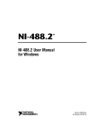 NI-488.2 User Manual for Windows