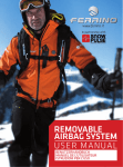 REMOVABLE AIRBAG SYSTEM USER MANUAL