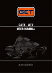 GATE - LITE USER MANUAL