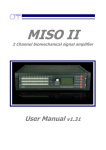 User Manual v1.31 - OT Bioelettronica