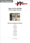 User Manual Nav N Go IGO8