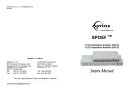 User's Manual DVI Distributor OVD12_15