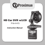 HD Car DVR User Manual Final