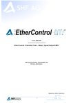 User Manual EtherControl Controlled Node – Binary Input