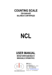 COUNTING SCALE USER MANUAL