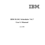 IBM ILOG Scheduler V6.7 User's Manual