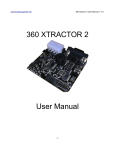 360 XTRACTOR 2 User Manual