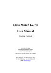Class Maker 1.2.7 ß User Manual