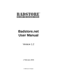 Badstore.net User Manual