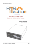 SMS Machine HTTP WapPush User Manual version 1.0.9