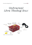 Universal Live Timing Box Rev 2.0 User manual 1 Figure