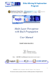 Multi Layer Perceptron with Back Propagation User Manual