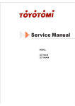 service manual for four-way cassette on-off