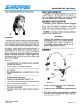 Model SM12A User Guide