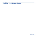Nokia 103 User Guide