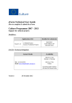 MEDIA Distribution Cinema Selective Support eForm 2009 User Guide