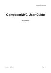 ComposerMVC User Guide - Index of