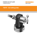 Installation and user's guide, TS27R - tool setting probe