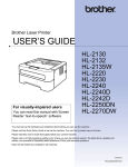 USER'S GUIDE