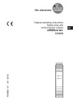 704598 / 01 04 / 2012 Original operating instructions Safety relay