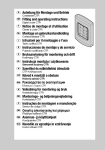 Anleitung für Montage und Betrieb Fitting and operating instructions