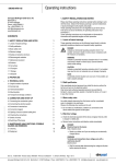 Operating instructions S4D450AP0105