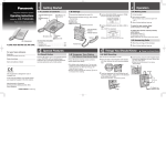 Operating Instructions 1 Getting Started 2 Operation 4 Things You