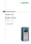 pDRIVE< MX basic Operating instructions